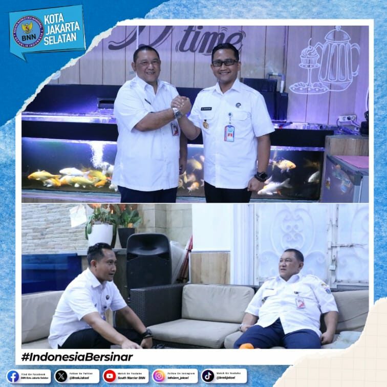 Audiensi Kepala BNN Kota Jakarta Selatan dengan Tokoh Masyarakat Betawi - Ketua Forum Lintas Ormas Provinsi DKI Jakarta Audiensi Kepala BNN Kota Jakarta Selatan dengan Tokoh Masyarakat Betawi - Ketua Forum Lintas Ormas Provinsi DKI Jakarta