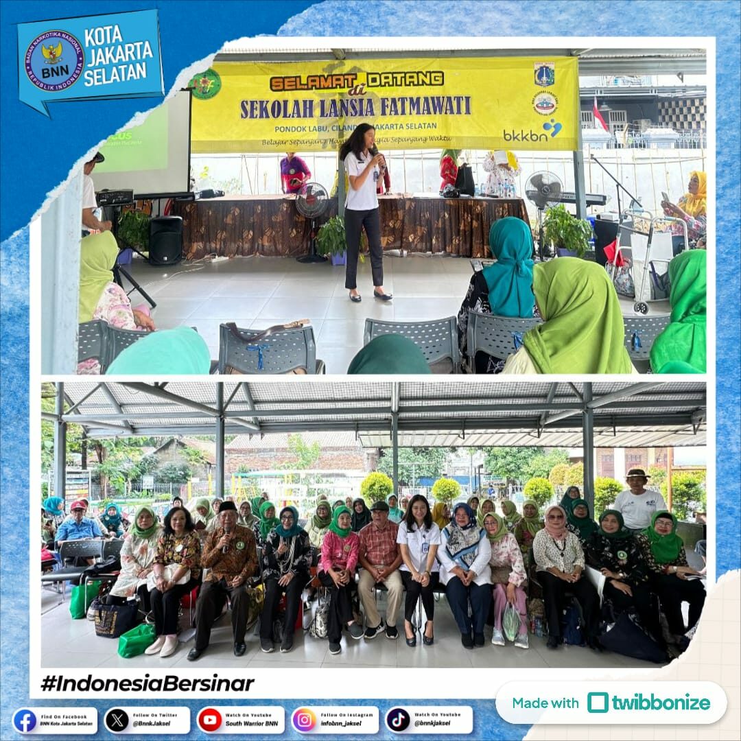 Sosialisasi Bahaya Penyalahgunaan Narkoba di Sekolah Lansia Sosialisasi Bahaya Penyalahgunaan Narkoba di Sekolah Lansia