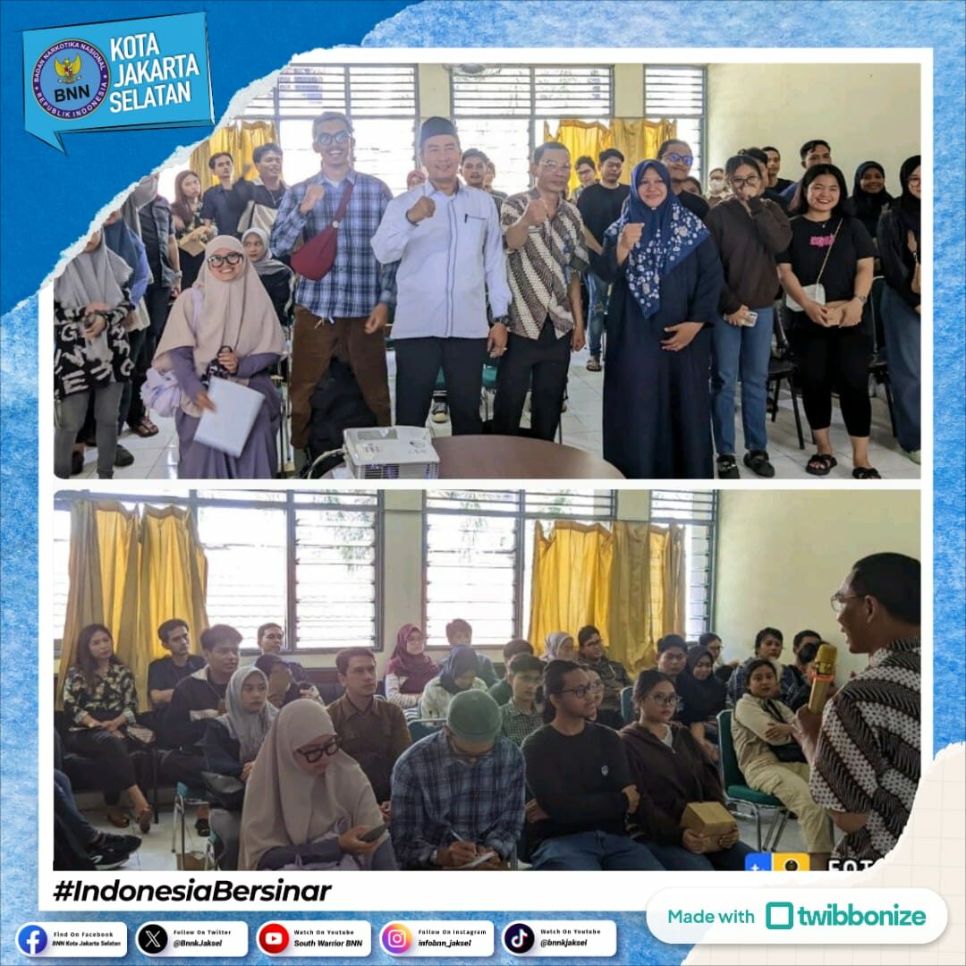 Sosialisasi Bahaya Penyalahgunaan Narkoba pada Peserta Bimbingan Perkawinan KUA Kecamatan Tebet Sosialisasi Bahaya Penyalahgunaan Narkoba pada Peserta Bimbingan Perkawinan KUA Kecamatan Tebet