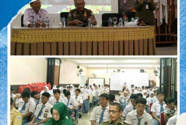 Sosialisasi pencegahan Narkoba pada kegiatan Satpol PP Goes to School