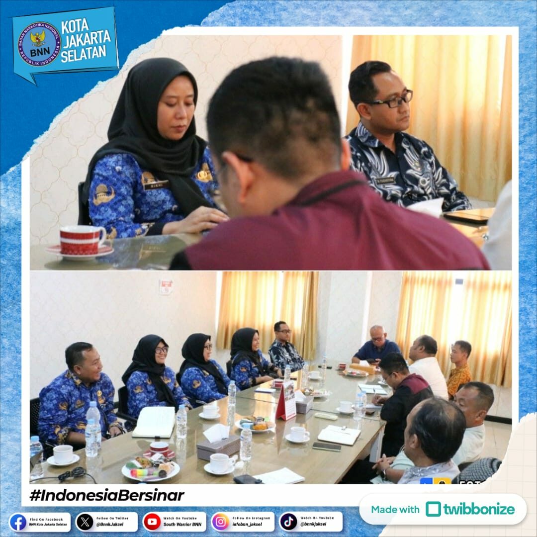 Audiensi BNN Kota Jakarta Selatan dengan PMI Kota Jakarta Selatan dan Donor Darah Dalam Rangka HUT KORPRI Ke-53 Tahun 2024 Audiensi BNN Kota Jakarta Selatan dengan PMI Kota Jakarta Selatan dan Donor Darah Dalam Rangka HUT KORPRI Ke-53 Tahun 2024