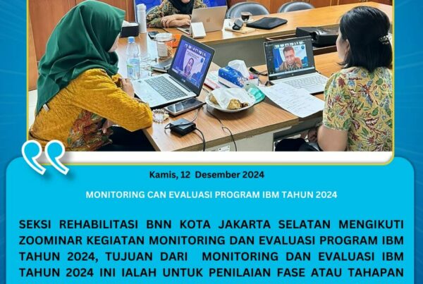 Kegiatan Monitoring dan Evaluasi program IBM tahun 2024