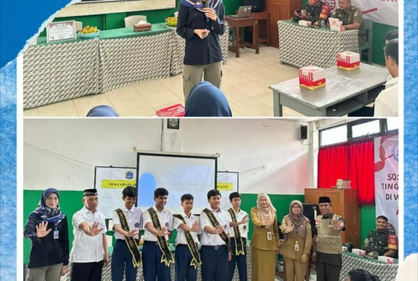 Pelaksanaan Sosialisasi Pencegahan Narkoba di MTS Miftahul Umam