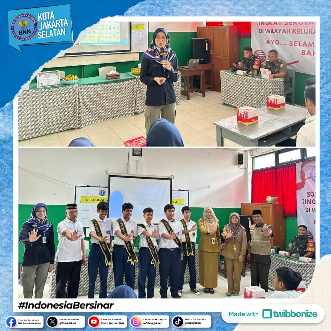 Pelaksanaan Sosialisasi Pencegahan Narkoba di MTS Miftahul Umam Pelaksanaan Sosialisasi Pencegahan Narkoba di MTS Miftahul Umam