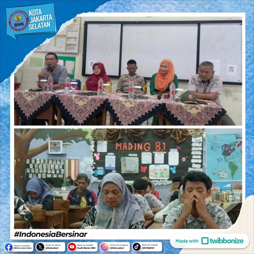 Sosialisasi Bahaya Penyalahgunaan Narkoba pada Lingkungan Pendidikan SMPN 226 Jakarta Konsep Otomatis
