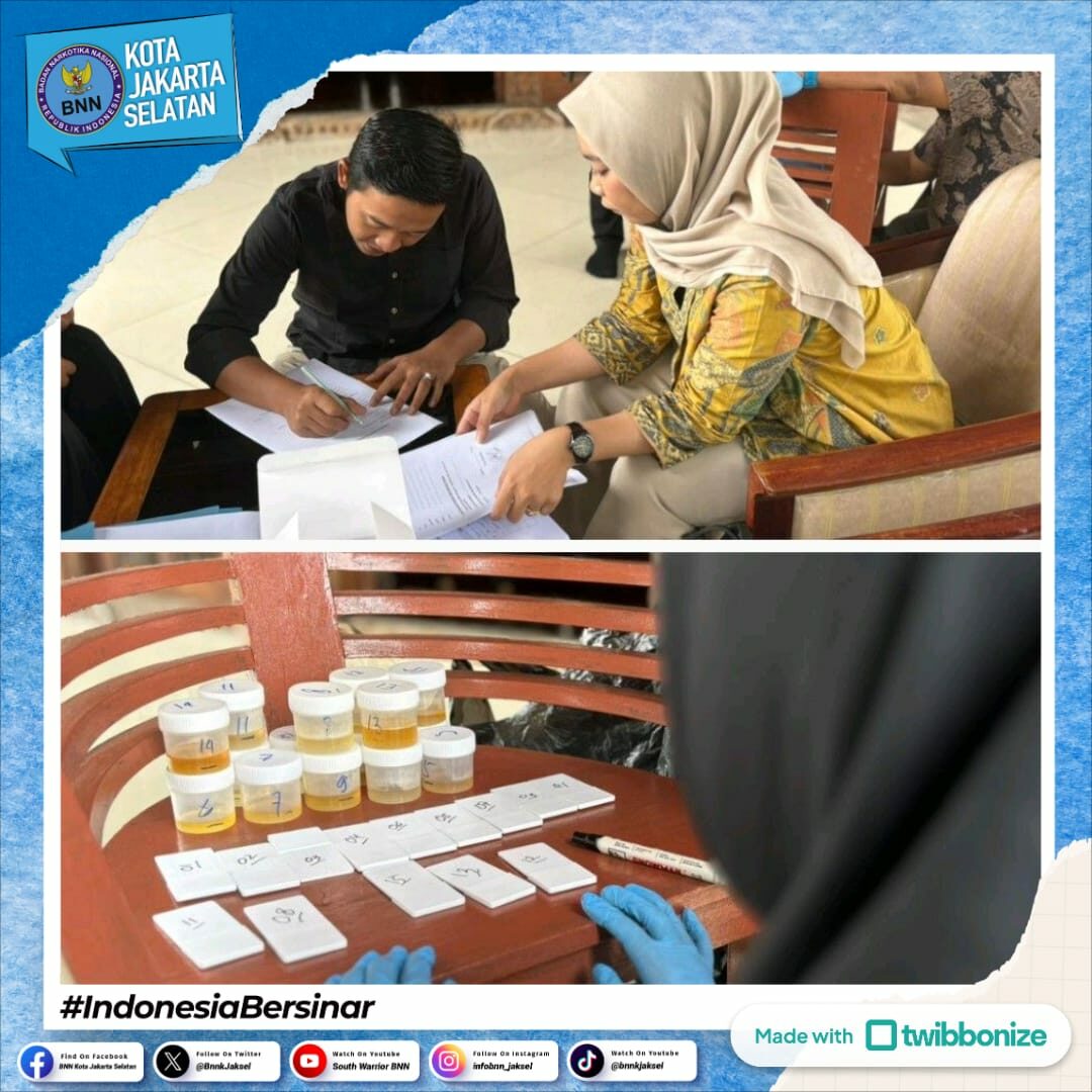 Pelaksanaan kegiatan deteksi dini melalui test urine di PT . Vihan Sanjaya Berkah Jakarta Selatan Pelaksanaan kegiatan deteksi dini melalui test urine di PT . Vihan Sanjaya Berkah Jakarta Selatan