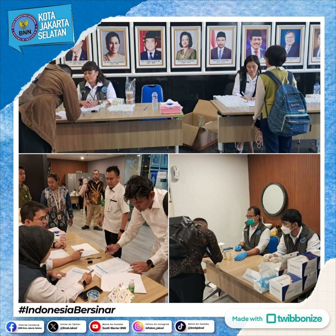 Pelaksanaan kegiatan test urine di Kementerian Bappenas , Kuningan Jakarta Selatan Pelaksanaan kegiatan test urine di Kementerian Bappenas , Kuningan Jakarta Selatan