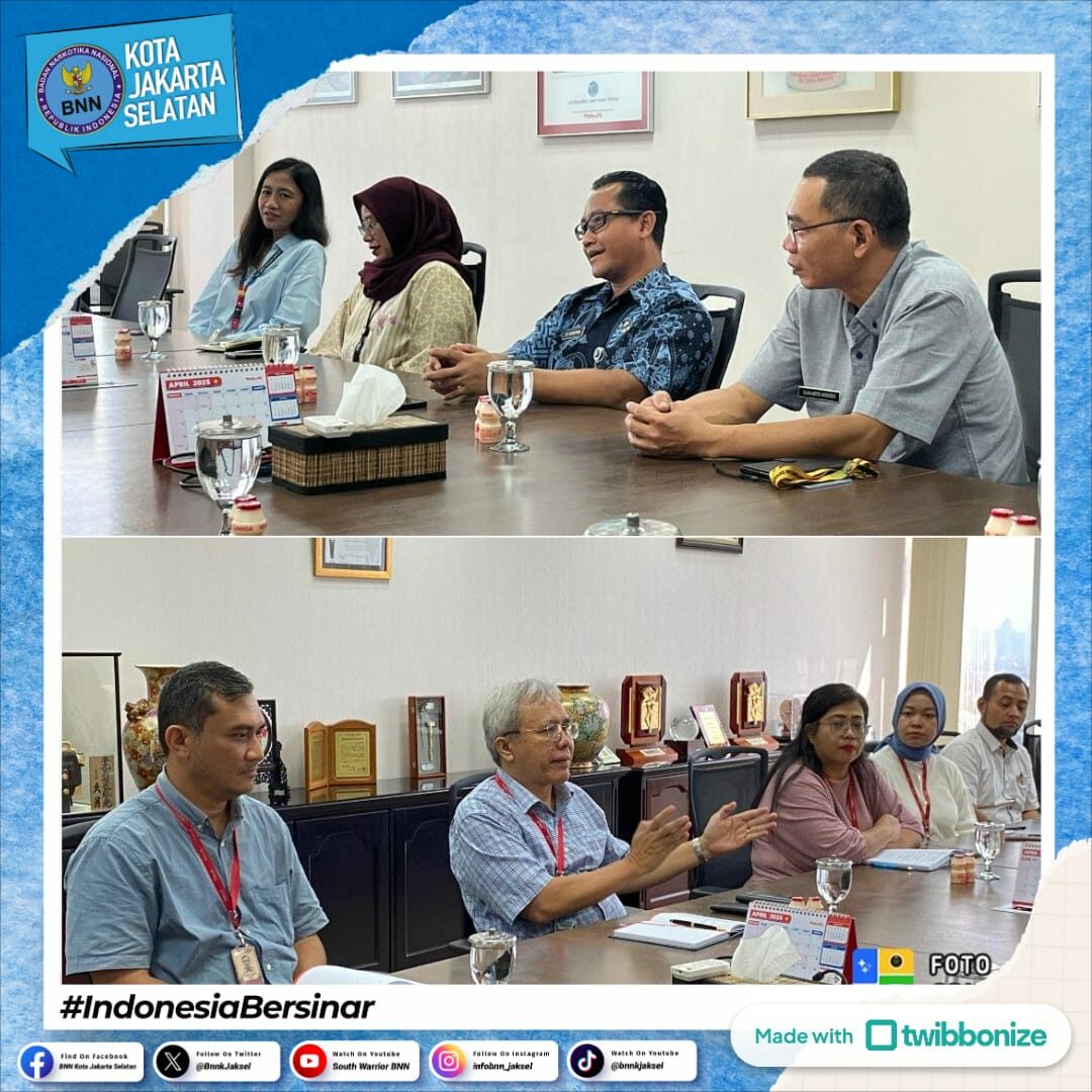 Audiensi BNN Kota Jakarta Selatan dengan PT. Yakult Indonesia Persada Audiensi BNN Kota Jakarta Selatan dengan PT. Yakult Indonesia Persada