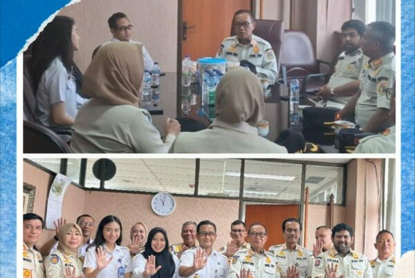 Audiensi dan Koordinasi Kepala BNN Kota Jakarta Selatan dengan Plh. Kepala Satuan Polisi Pamong Praja Jakarta Selatan beserta jajaran