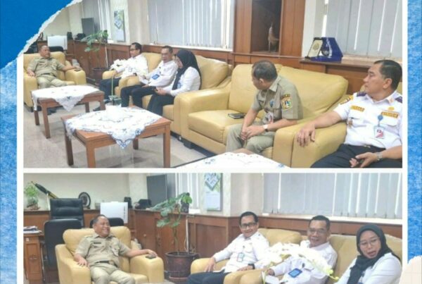 Audiensi dan Koordinasi dengan Sekretaris Kota Kota Administrasi Jakarta Selatan
