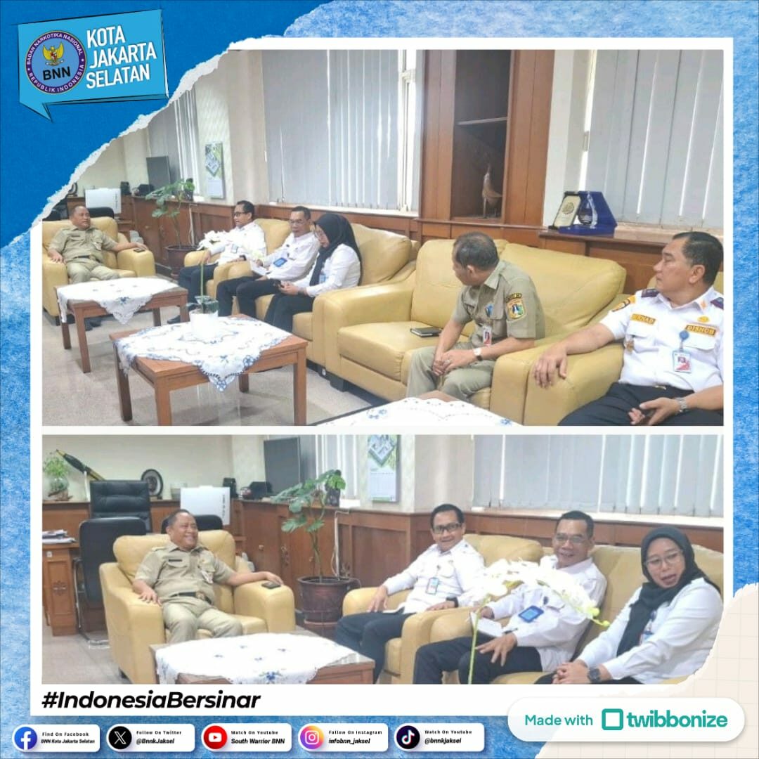 Audiensi dan Koordinasi dengan Sekretaris Kota Kota Administrasi Jakarta Selatan