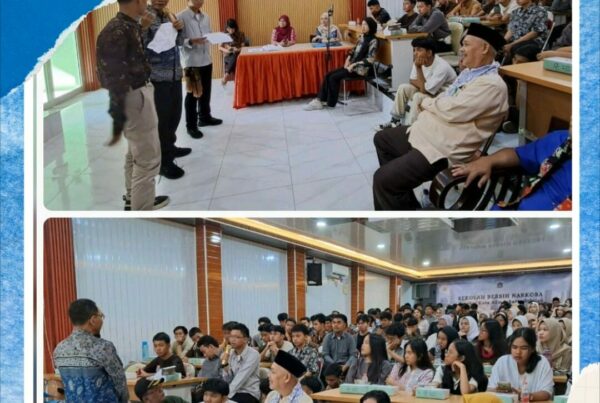 Kegiatan Sekolah Bersinar ( Bersih dari Narkoba) melalui penguatan pencegahan narkoba kepada Pelajar SMU Negeri 46 Jakarta