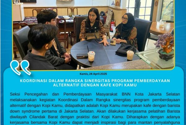 Koordinasi Dalam Rangka Sinergitas Program Pemberdayaan Alternatif dengan Kafe Kopi Kamu