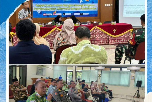 Rapat Kerja Dalam Rangka Sinergitas Program Pemberdayaan Alternatif dengan Stakeholder