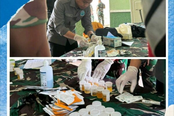 Kegiatan sosialisasi pencegahan narkoba dan test urine kepada YonKaf 10 Gagak Hitam Jakarta Selatan Kegiatan sosialisasi pencegahan narkoba dan test urine kepada YonKaf 10 Gagak Hitam Jakarta Selatan