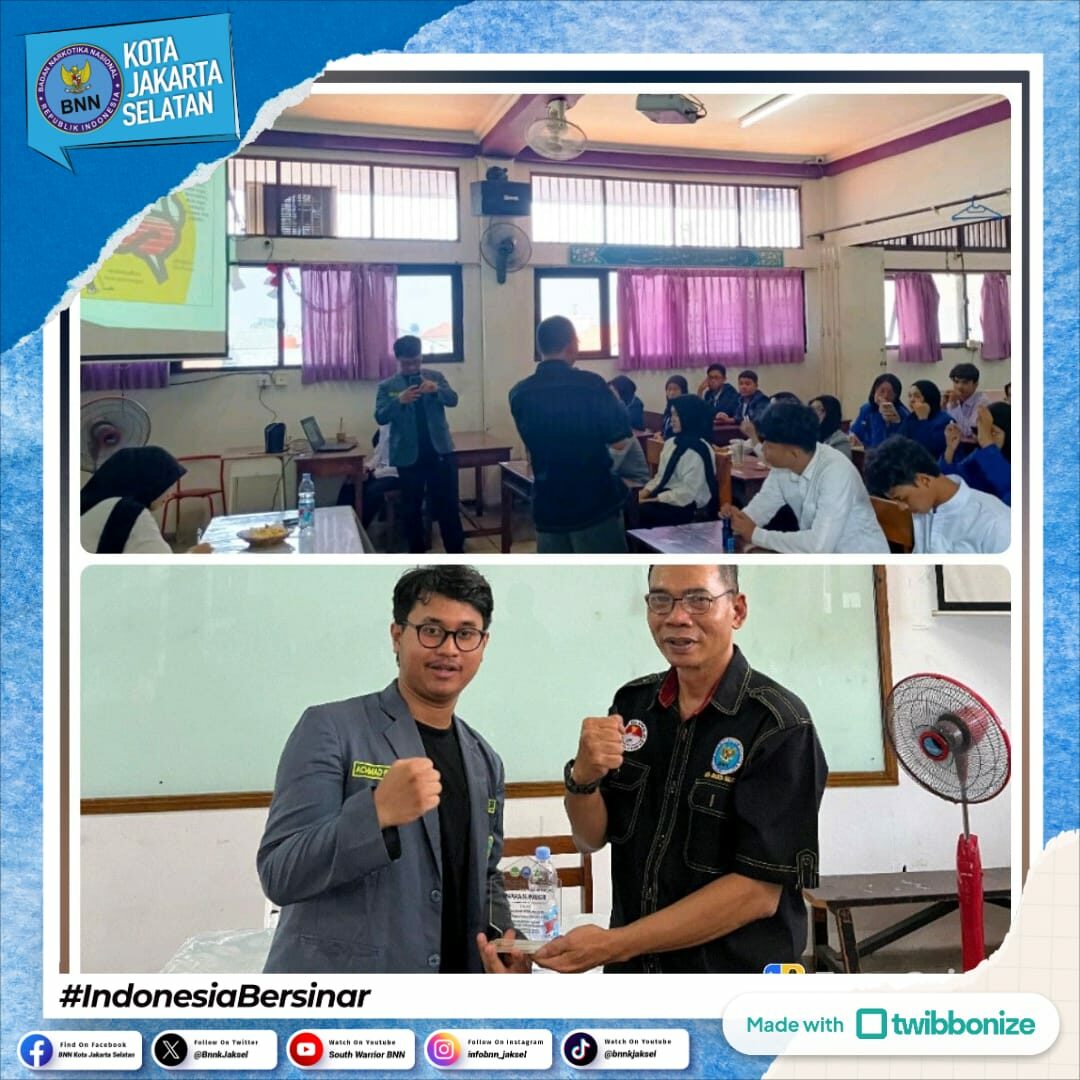 Kegiatan sosialisasi pencegahan narkoba kepada para pelajar di kecamatan Mampang Prapatan Kegiatan sosialisasi pencegahan narkoba kepada para pelajar di kecamatan Mampang Prapatan