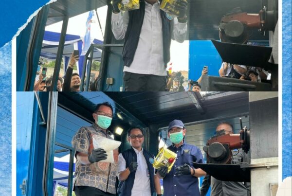 Konferensi Pers Pemusnahan Barang Bukti Narkotika Oleh BNN RI dan Pembagian 700 Paket Sembako Kepada Masyarakat Terdampak Ancaman Narkoba Di Wilayah Kp. Kiapang
