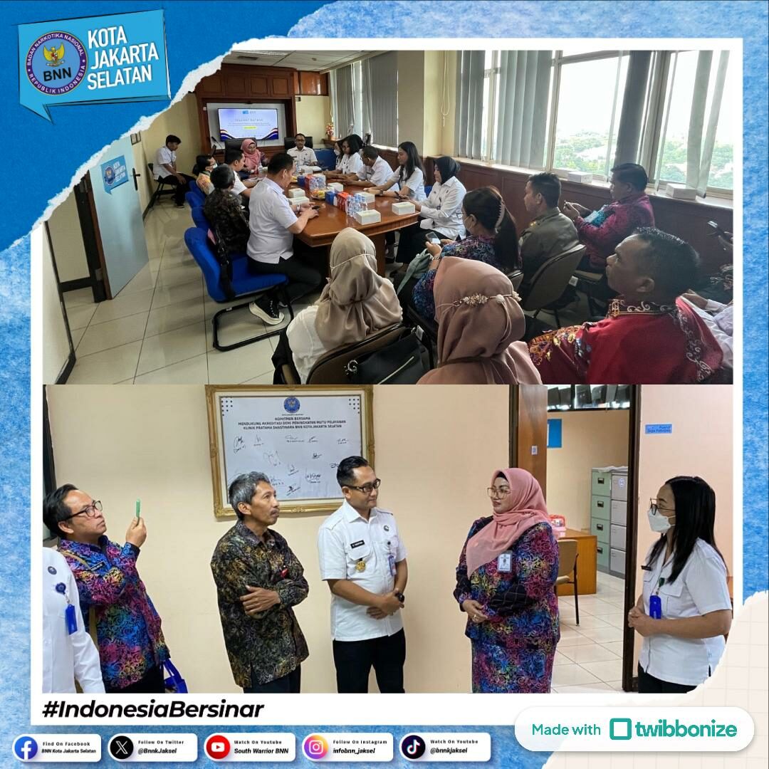 Kunjungan BNK Kotawaringin Timur dalam rangka Kaji Banding Ke Klinik Pratama Swastinara BNN Kota Jakarta Selatan Kunjungan BNK Kotawaringin Timur dalam rangka Kaji Banding Ke Klinik Pratama Swastinara BNN Kota Jakarta Selatan